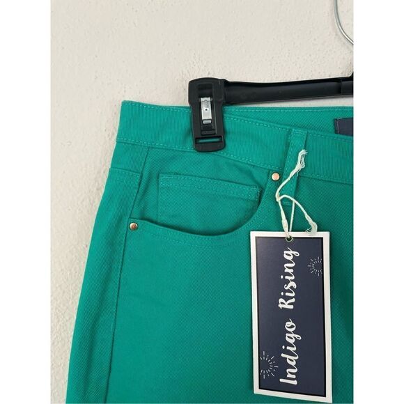 Indigo Rising Woman Super High Rise 90s Relaxed Straight Leg Jean - Picture 5 of 11